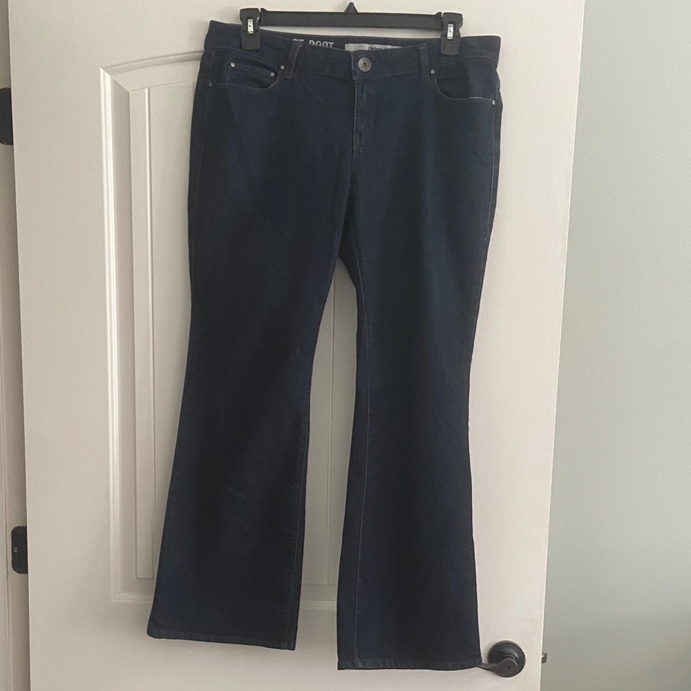 DKNY Dark Blue Flare Jeans